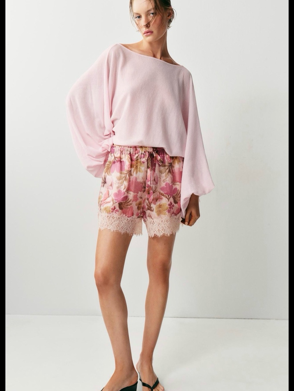ZARA Floral Lace Print Shorts NWT ❗️